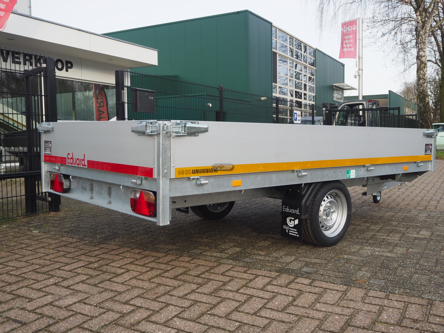 Eduard plateauwagen 310x160 750kg 63cm €1600 voorraadnummer 157 (7)