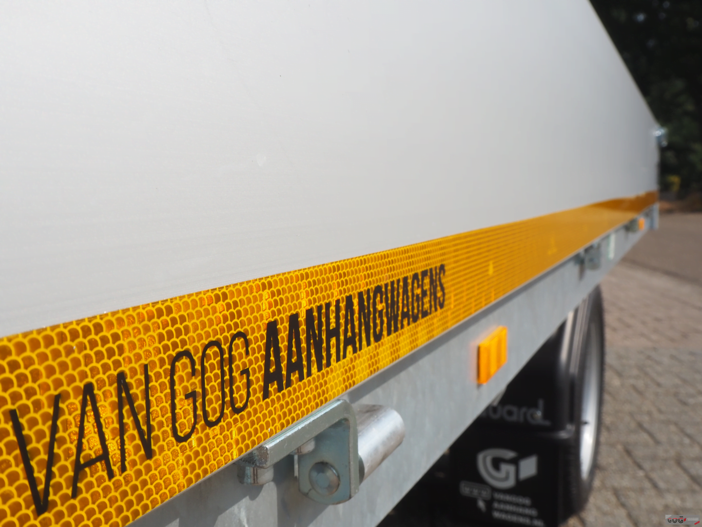 Eduard plateauwagen multitransporter 310x180 1500kg met sledes (zonder oprijplaten) €,- voorraadnummer 18 (10)