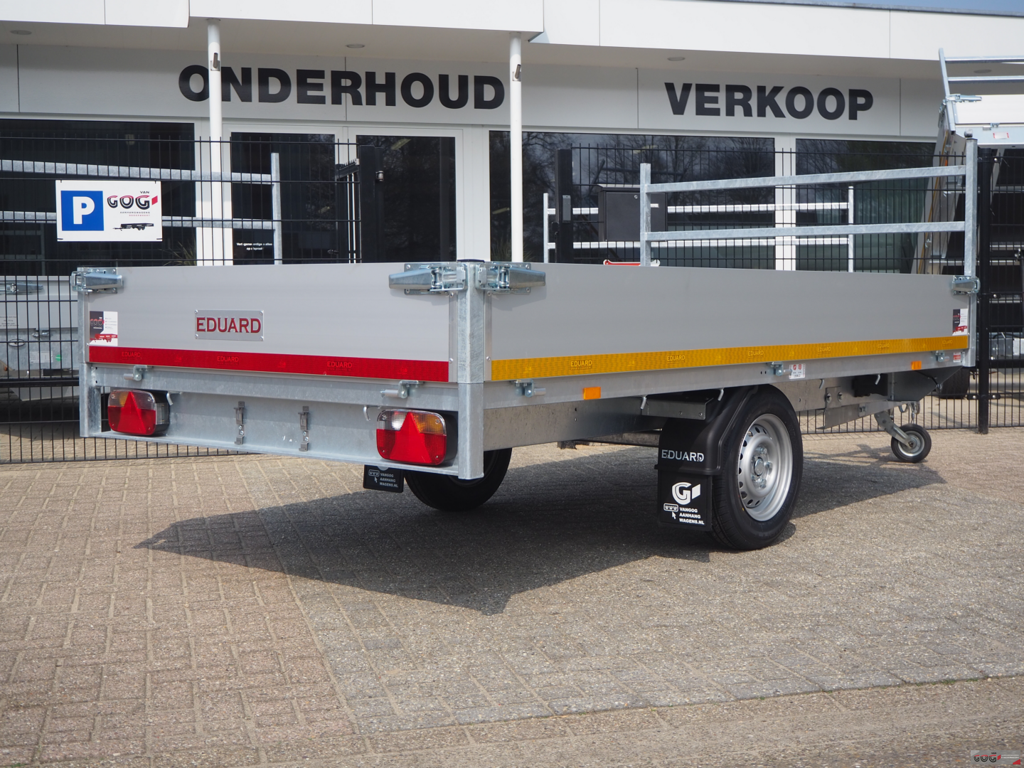 eduard enkelasser plateauwagen ongeremd (7)