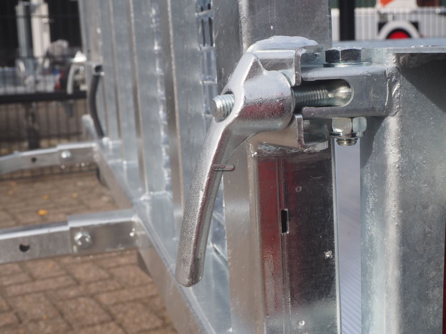 Henra machinetransporter 450x190 3500kg tridem aluminium laadvloer oprijklep 160 ipv 115cm €7200,- excl. 21% BTW (9)